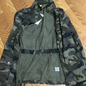 emmer and oat camo jacket